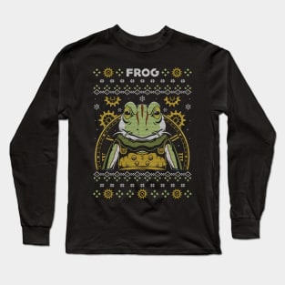 Glenn Frog Knight Christmas Long Sleeve T-Shirt